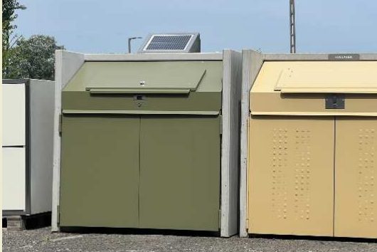 Tellus XXL 1100 literes konténertároló