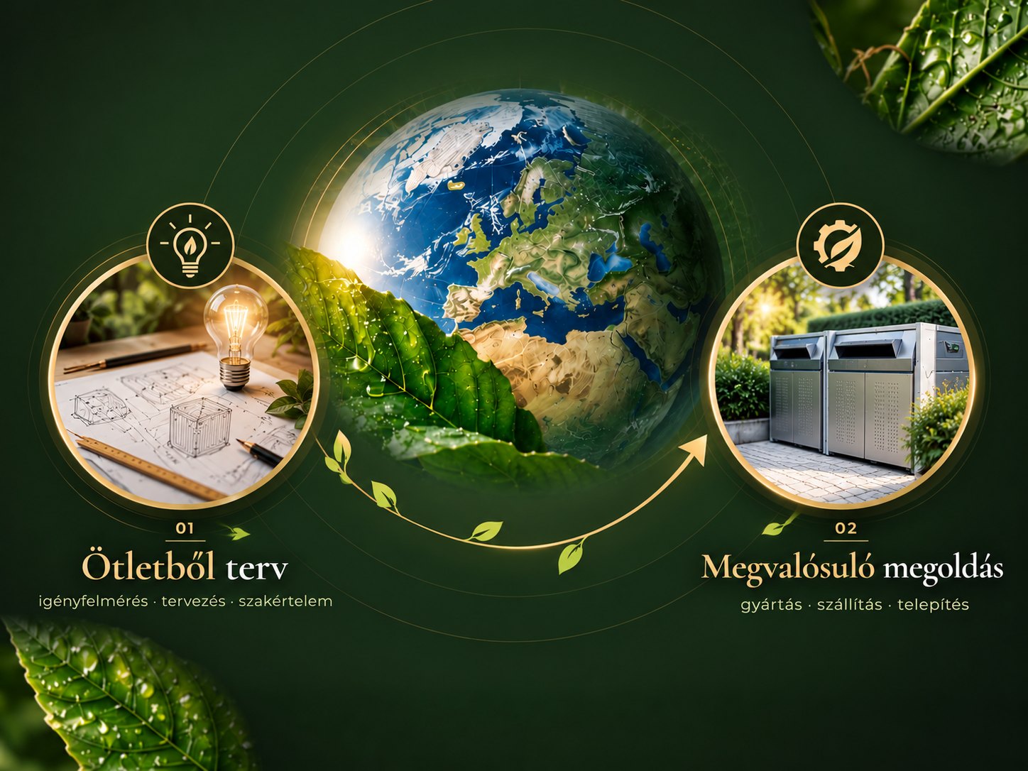 Tanácsadástól a kivitelezésig ügyfeleink mellett állunk